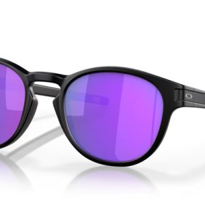 Lunettes de soleil OAKLEY Latch Matte Black – verres Prizm Violet