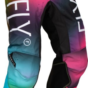 Pantalon enfant FLY RACING Kinetic Prodigy – Fuschia/Electric Blue/Hi-Vis