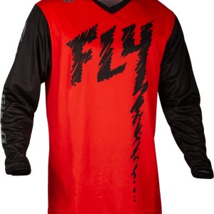 Maillot enfant FLY RACING F-16 – rouge/noir/gris