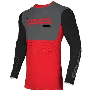Maillot SEVEN Vox Aperture – rouge fluo
