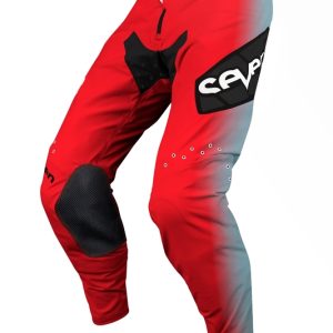 Pantalon SEVEN Zero Dissolve – rouge fluo/bleu