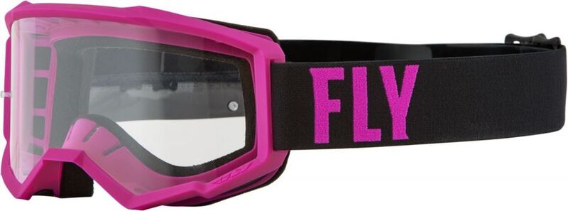 Masque FLY RACING Focus Rose/Noir