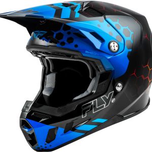 Casque FLY RACING Formula CC Tektonic – noir/bleu/rouge