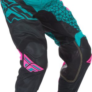 Pantalon infantil FLY RACING Kinetic Trifecta Mesh – Teal/rose/noir