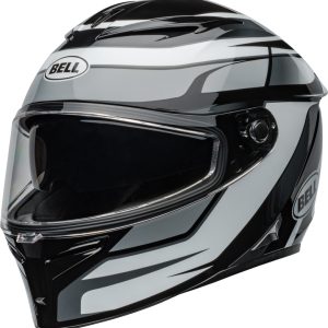 Casque BELL Lithium Mips – Podium Gloss Black/White