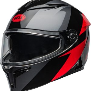 Casque BELL Lithium – Shear Gloss Metallic Gray/Red