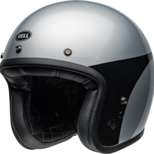 Casque BELL Custom 500 – Chassis Gloss Silver Black