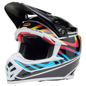 Casque BELL Moto-9S Flex – Drift Gloss Black Multi