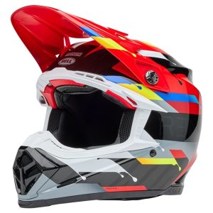 Casque BELL Moto-9S Flex – Renen Nova Gloss Black/Red