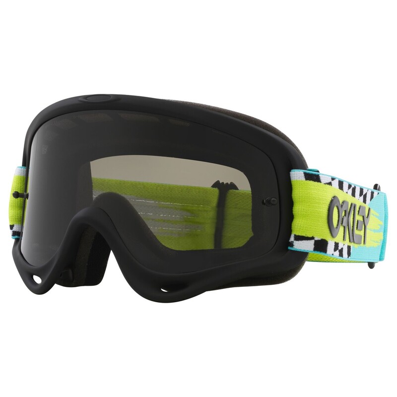 Masque OAKLEY O-Frame MX – TEAL CHECKS Dark Grey