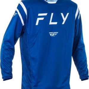 Maillot FLY RACING Kinetic Center – Navy/blanc