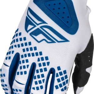 Gants FLY RACING Kinetic Center – blanc/navy