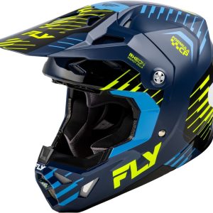 Casque FLY RACING Formula CP Slice – Navy/Hi-Vis/blanc