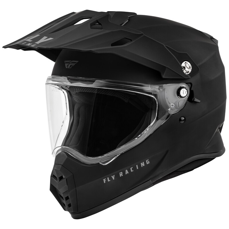 Casque FLY RACING Trekker Solid – noir mat