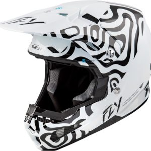 Visière FLY RACING Formula S Carbon Protocol – noir carbone/gris/Hi-Vis