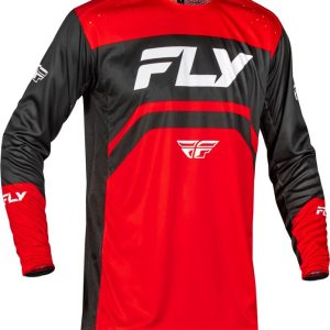 Maillot vélo FLY RACING Rayce – rouge/noir/blanc