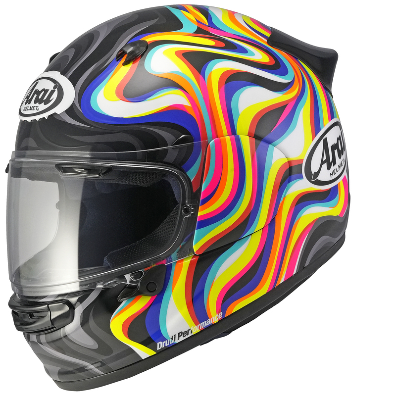 Casque ARAI QUANTIC SWIRL – blanc