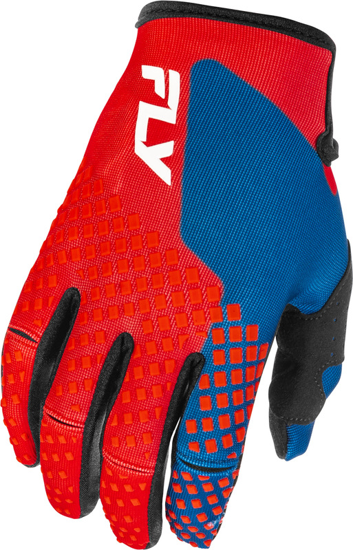 Gants FLY RACING Kinetic - rouge/blanc/bleu