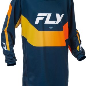 Maillot enfant FLY RACING Kinetic – Navy/orange