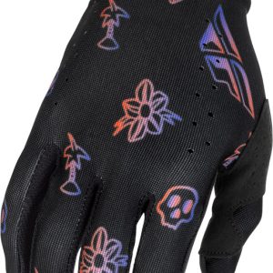 Gants enfant FLY RACING Lite Outline Special Edition – noir/rouge/violet