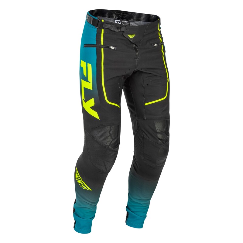 Pantalon vélo enfant FLY RACING Rayce – Teal/noir/Lime