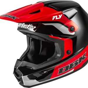 Casque FLY RACING Kinetic Special Edition DBK – noir/rouge/gris