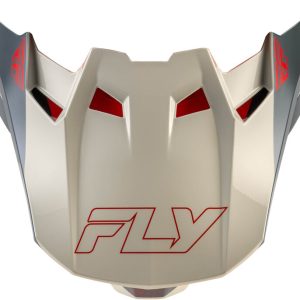 Visière FLY RACING Formula CC Glide – noir/rouge/gris
