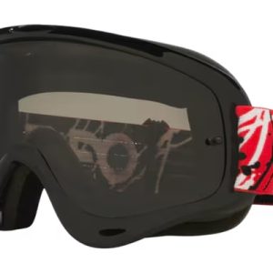 Masque OAKLEY O-Frame MX Heritage – Red Eddie écran gris foncé