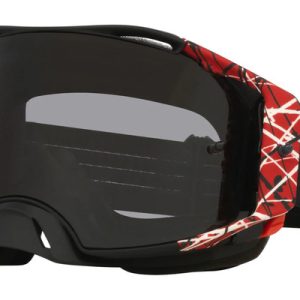 Masque OAKLEY Airbrake MX – Red Eddie écran gris foncé