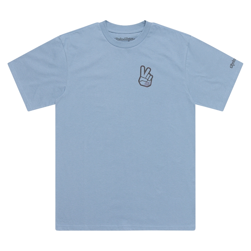 T-Shirt TROY LEE DESIGNS Peace Out – Smoke Blue