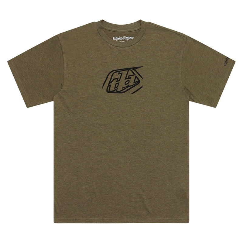 T-Shirt TROY LEE DESIGNS Badge – Olive Heater
