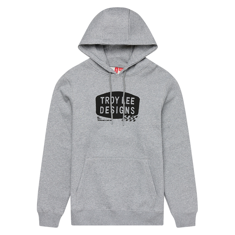 Hoodie TROY LEE DESIGNS Stamp – Gray Heather