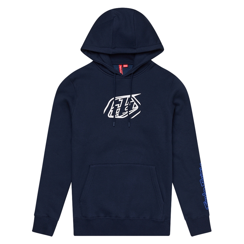 Hoodie enfant TROY LEE DESIGNS Badge – Navy