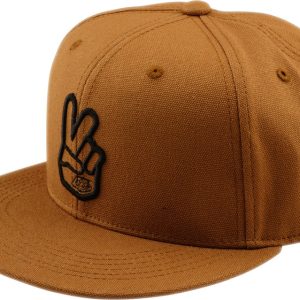 Casquette TROY LEE DESIGNS Flat Bill Snapback Peace – Sienna
