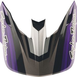 Visière TROY LEE DESIGNS SE5 Carbon Stripes – noir/violet