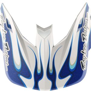 Visière TROY LEE DESIGNS SE5 Composite Torched – bleu