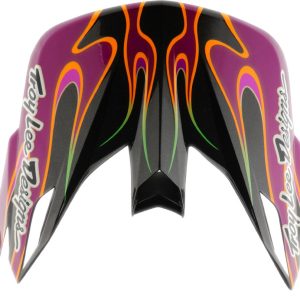 Visière TROY LEE DESIGNS SE5 Carbon – Torched