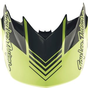 Visière TROY LEE DESIGNS GP Pro Segment – jaune fluo/noir