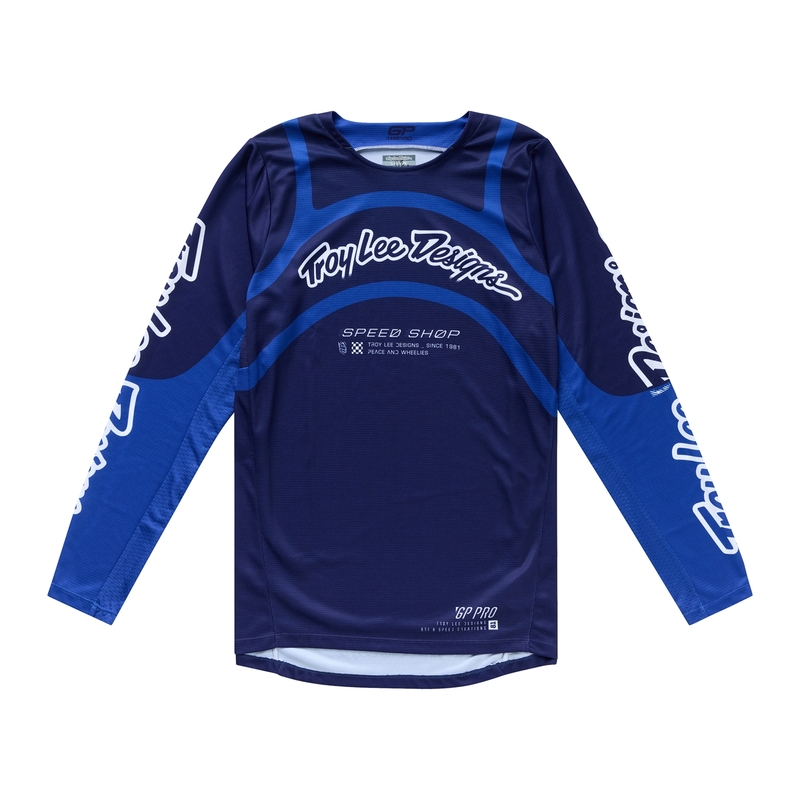 Maillot TROY LEE DESIGNS GP Pro Swerve – Navy/bleu