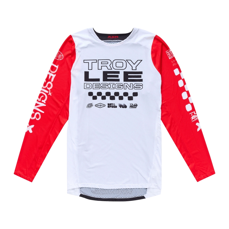 Maillot TROY LEE DESIGNS GP Pro Air Standard – rouge/blanc/noir