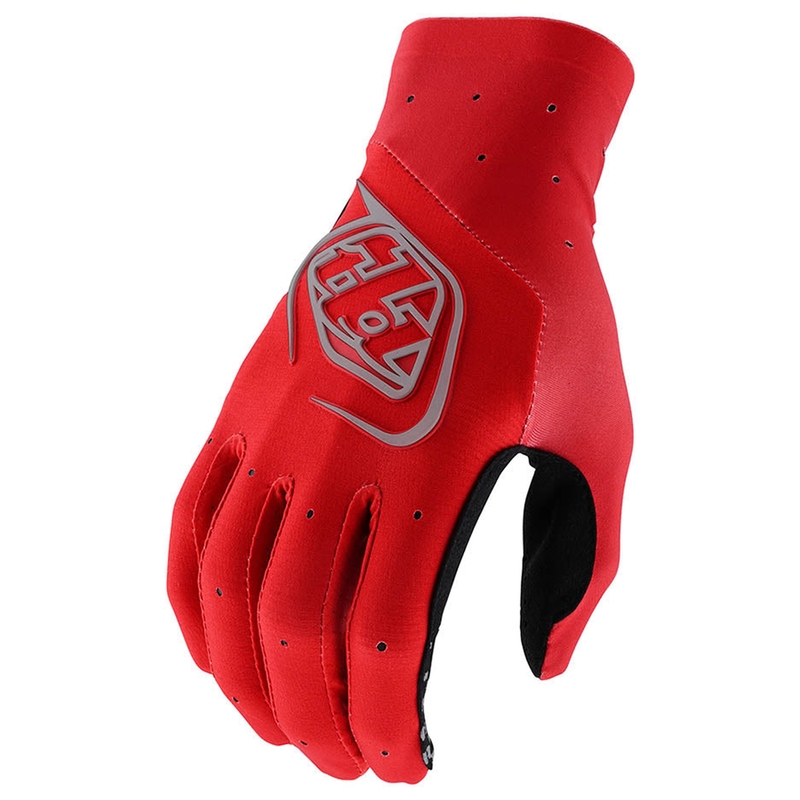 Gants TROY LEE DESIGNS SE Ultra – Solid rouge/noir