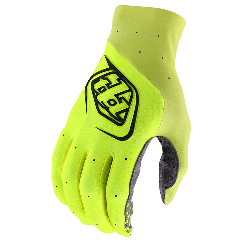 Gants TROY LEE DESIGNS SE Ultra – Solid jaune fluo/gris