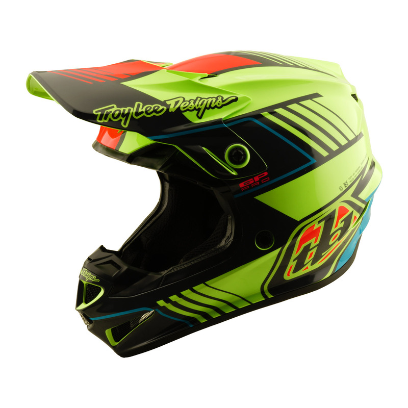 Casque enfant TROY LEE DESIGNS GP Pro Segment – jaune