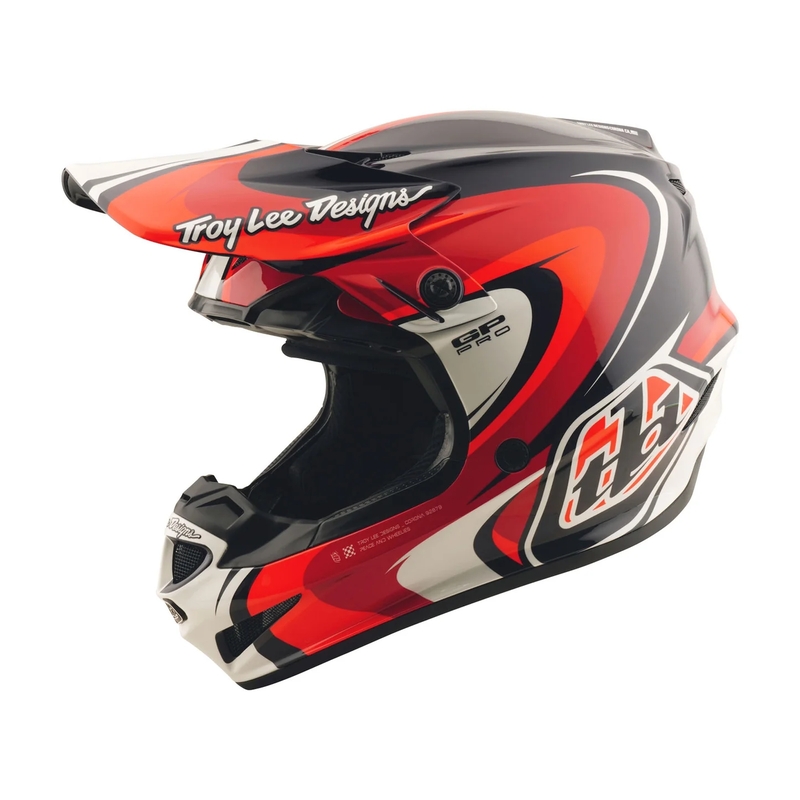 Casque enfant TROY LEE DESIGNS GP Pro Crossover – noir/rouge