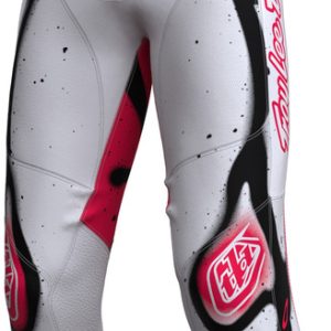 Pantalon enfant TROY LEE DESIGNS GP Pro Membrane – blanc/Infra Red