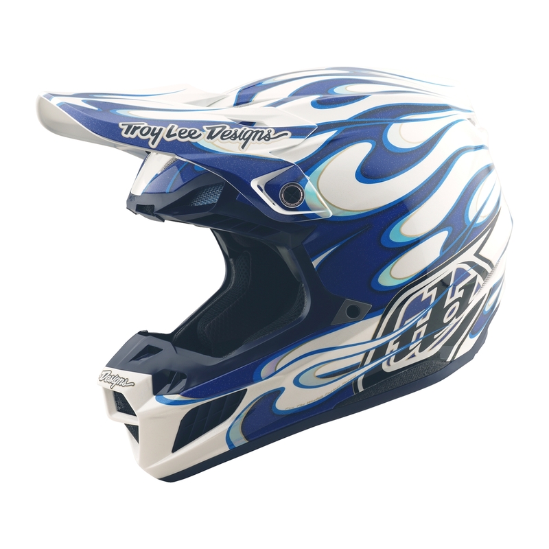 Casque TROY LEE DESIGNS SE5 Composite Torched