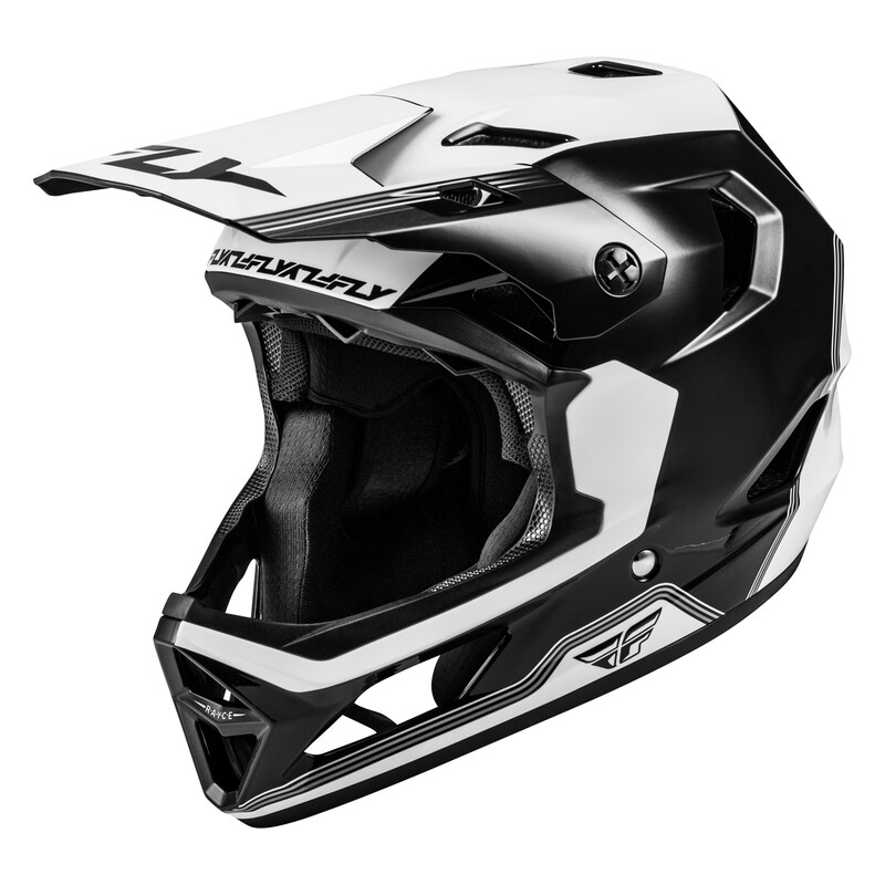 Casque vélo FLY RACING Rayce Repeat – noir/blanc