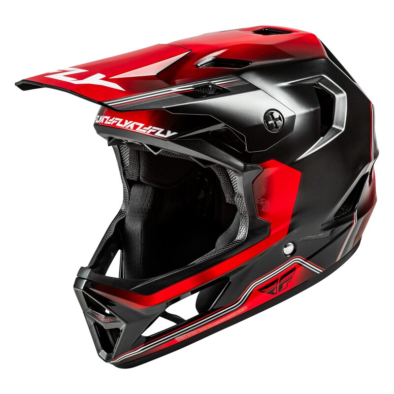 Casque vélo FLY RACING Rayce Repeat – noir/rouge