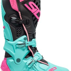 Bottes SIDI Crossair – Menthe / noir / rose