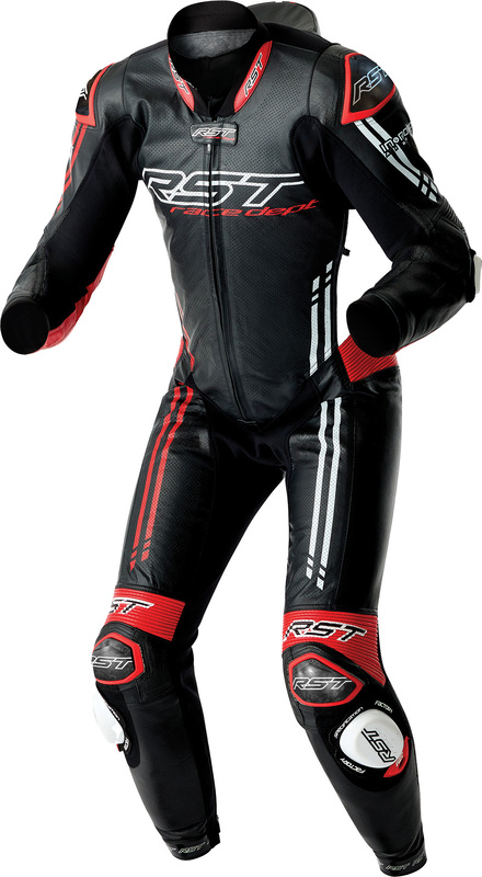 Combinaison RST Race Dept V4.2 D3O Airbag - noir/rouge/blanc